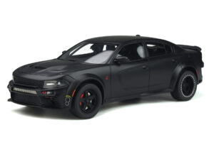 Dodge Charger SRT Hellcat Widebody Negro GT Spirit 1:18