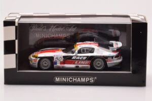 Dodge Viper GTS-R #50 C. Bouchut / Goueslard / Vosse 24 Hours of Le Mans 2002 Minichamps 1:43 400021450 Metal - imagen 4 de 4