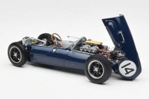 Cooper T51 Climax #14 S. Moss Italian GP Winner 1959 Schuco 1:18 450032600 Metal - imagen 5 de 8