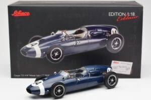 Cooper T51 Climax #14 S. Moss Italian GP Winner 1959 Schuco 1:18 450032600 Metal - imagen 8 de 8