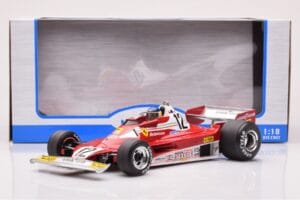 Ferrari 312 T2B #12 C. Reutemann Swedish GP 1977 MCG 1:18 MCG18625F Metal - imagen 6 de 6