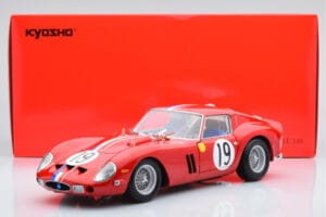 Ferrari 250 GTO #19 24 Hours of Le Mans 1962 Kyosho 1:18 08438A Metal - imagen 10 de 10