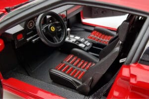 Ferrari 288 GTO Rojo Hot Wheels 1:18 J8248-0510 Metal - imagen 7 de 10