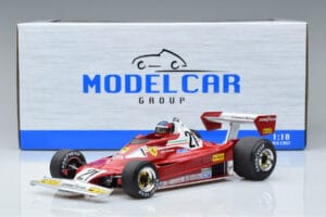 Ferrari 312 T2 B #21 G. Villeneuve Canadian GP 1977 MCG 1:18 MCG18623F Metal - imagen 6 de 6