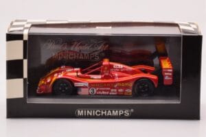 Ferrari 333 SP #3 Moretti Racing G. Moretti / D. Theys / M. Baldi 24 Hours of Le Mans 1998 Minichamps 1:43 430987603 Metal - imagen 4 de 4
