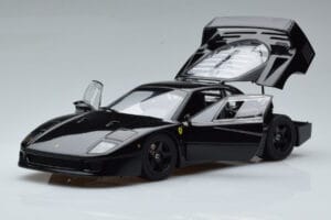 Ferrari F40 Lightweight Negro Kyosho 1:18 08412BK Metal - imagen 2 de 12
