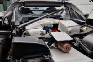 Ferrari F40 Lightweight Negro Kyosho 1:18 08412BK Metal - imagen 10 de 12