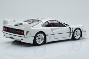Ferrari F40 Blanco Perla Italy Kyosho 1:18 08416PWT-G Metal - imagen 3 de 8