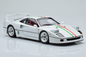 Ferrari F40 Blanco Perla Italy Kyosho 1:18 08416PWT-G Metal - imagen 6 de 8