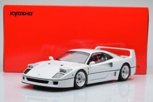 Ferrari F40 Blanco Perla Kyosho 1:18 08416PW-G Metal - imagen 8 de 8