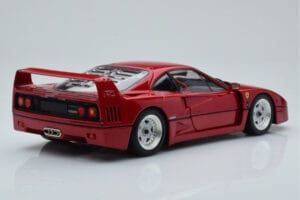 Ferrari F40 Rojo Metalizado Asia Exclusive Kyosho 1:18 08416RM-G Metal - imagen 3 de 14