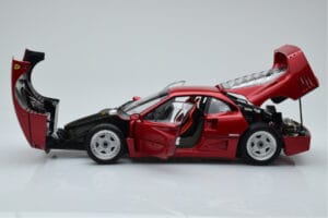 Ferrari F40 Rojo Metalizado Asia Exclusive Kyosho 1:18 08416RM-G Metal - imagen 4 de 14