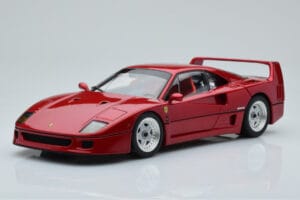 Ferrari F40 Rojo Metalizado Asia Exclusive Kyosho 1:18 08416RM-G