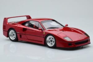 Ferrari F40 Rojo Metalizado Asia Exclusive Kyosho 1:18 08416RM-G Metal - imagen 7 de 14