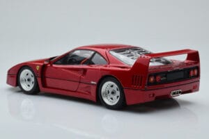 Ferrari F40 Rojo Metalizado Asia Exclusive Kyosho 1:18 08416RM-G Metal - imagen 8 de 14