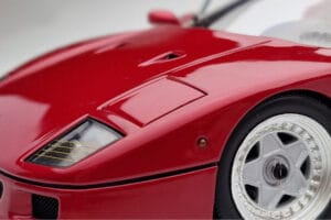 Ferrari F40 Rojo Metalizado Asia Exclusive Kyosho 1:18 08416RM-G Metal - imagen 9 de 14