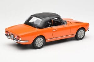 Fiat 124 BS Naranja Sun Star 1:18 4906 Metal - imagen 3 de 8