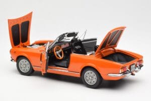 Fiat 124 BS Naranja Sun Star 1:18 4906 Metal - imagen 5 de 8