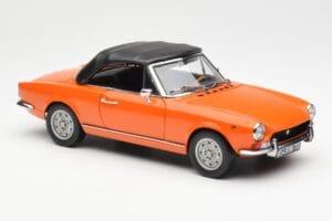 Fiat 124 BS Naranja Sun Star 1:18 4906 Metal - imagen 6 de 8