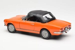 Fiat 124 BS Naranja Sun Star 1:18 4906 Metal - imagen 7 de 8
