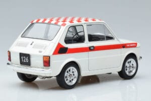 Fiat 126 Abarth Blanco MCG 1:18 MCG18325 Metal - imagen 2 de 6