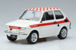 Fiat 126 Abarth Blanco MCG 1:18 MCG18325 Metal