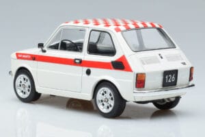 Fiat 126 Abarth Blanco MCG 1:18 MCG18325 Metal - imagen 5 de 6