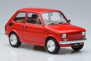 Fiat 126 Rojo MCG 1:18 MCG18323 Metal - imagen 4 de 6