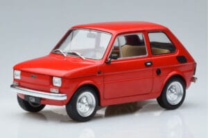 Fiat 126 Rojo MCG 1:18 MCG18323 Metal