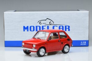 Fiat 126 Rojo MCG 1:18 MCG18323 Metal - imagen 6 de 6