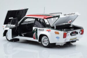 Fiat 131 Abarth Alitalia #2 W. Röhrl / C. Geistdörfer Rally Monte Carlo 1978 Kyosho 1:18 08376G Metal - imagen 5 de 10