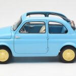 Fiat Nuova 500 Celeste Azul Kyosho 1:18 08966LB - image 4 of 8
