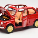 Fiat Nuova 500 Coral Rojo Kyosho 1:18 08966R - image 2 of 8