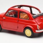 Fiat Nuova 500 Coral Rojo Kyosho 1:18 08966R - image 7 of 8