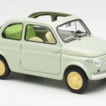 Fiat Nuova 500 Clear Verde Kyosho 1:18 08966LG - image 6 of 8
