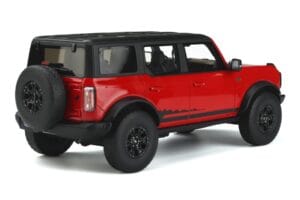 Ford Bronco 4-Door Wildtrak Rojo GT Spirit 1:18 GT360 Resina - imagen 2 de 5