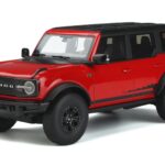 Ford Bronco 4-Door Wildtrak Rojo GT Spirit 1:18 GT360