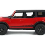 Ford Bronco 4-Door Wildtrak Rojo GT Spirit 1:18 GT360 - image 3 of 5