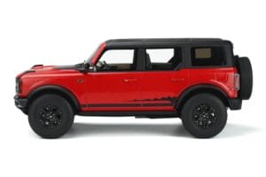 Ford Bronco 4-Door Wildtrak Rojo GT Spirit 1:18 GT360 Resina - imagen 3 de 5