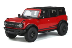 Ford Bronco 4-Door Wildtrak Rojo GT Spirit 1:18 GT360