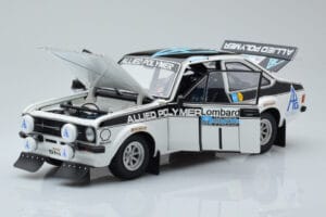 Ford Escort RS 1800 Allied Polymer #1 T. Makinen / H. Liddon Winner RAC Rally 1975 Minichamps 1:18 100758401 Metal - imagen 2 de 8