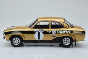 Ford Escort Mk1 RS1600 Night Version #1 R. Clark / J. Porter Rally Wales 1972 IXO 1:18 18RMC100 Metal - imagen 3 de 6