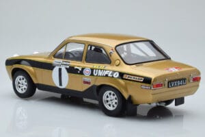 Ford Escort Mk1 RS1600 Night Version #1 R. Clark / J. Porter Rally Wales 1972 IXO 1:18 18RMC100 Metal - imagen 5 de 6