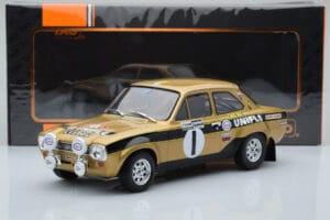 Ford Escort Mk1 RS1600 Night Version #1 R. Clark / J. Porter Rally Wales 1972 IXO 1:18 18RMC100 Metal - imagen 6 de 6