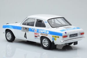 Ford Escort Mk1 RS1600 Night Version #4 R. Clark / T. Mason RAC Rally 1972 IXO 1:18 18RMC101 Metal - imagen 5 de 6