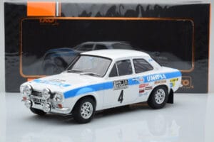 Ford Escort Mk1 RS1600 Night Version #4 R. Clark / T. Mason RAC Rally 1972 IXO 1:18 18RMC101 Metal - imagen 6 de 6