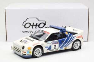 Ford RS200 Gr.B #2 S. Blomqvist / B. Berglund Lombard RAC Rally 1986 Otto 1:18 OT679 Resina - imagen 6 de 6