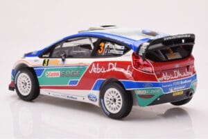 Ford Fiesta RS WRC Ford Abu Dhabi #3 M. Hirvonen / J. Lehtinen Winner Rally Australia 2011 Minichamps 1:18 151110803 Metal - imagen 5 de 6