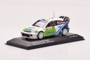 Ford Focus RS WRC #4 R. Kresta / J. Tomanek Rally Monte Carlo 2005 Minichamps 1:43 400058404 Metal - imagen 2 de 4