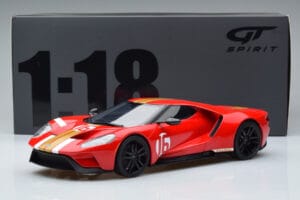 Ford GT Alan Mann Heritage Edition Rojo GT Spirit 1:18 GT882 Resina - imagen 6 de 6